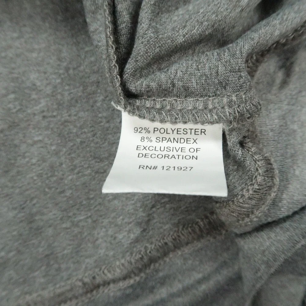 johnnie O Pullover Mens XXL Gray Flex Quarter Zip Pullover Quarter Athletic